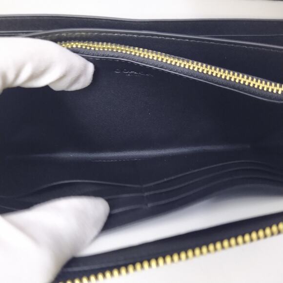 Coach Signature Brown Leather Zip Around Credit Card Long Wallet - NWT $298 - Picture 15 of 16